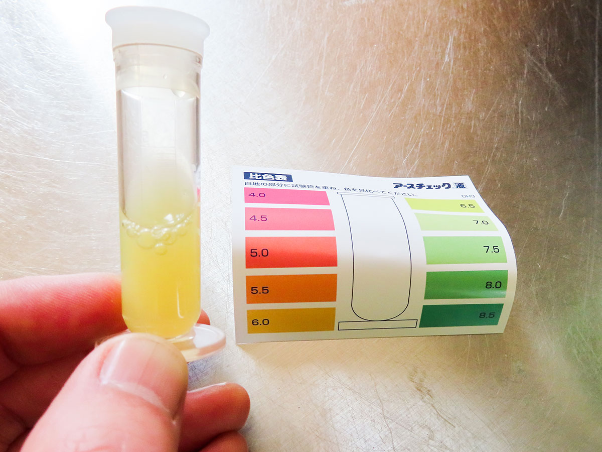 住友化学園芸の「酸度(pH)測定 アースチェック液」